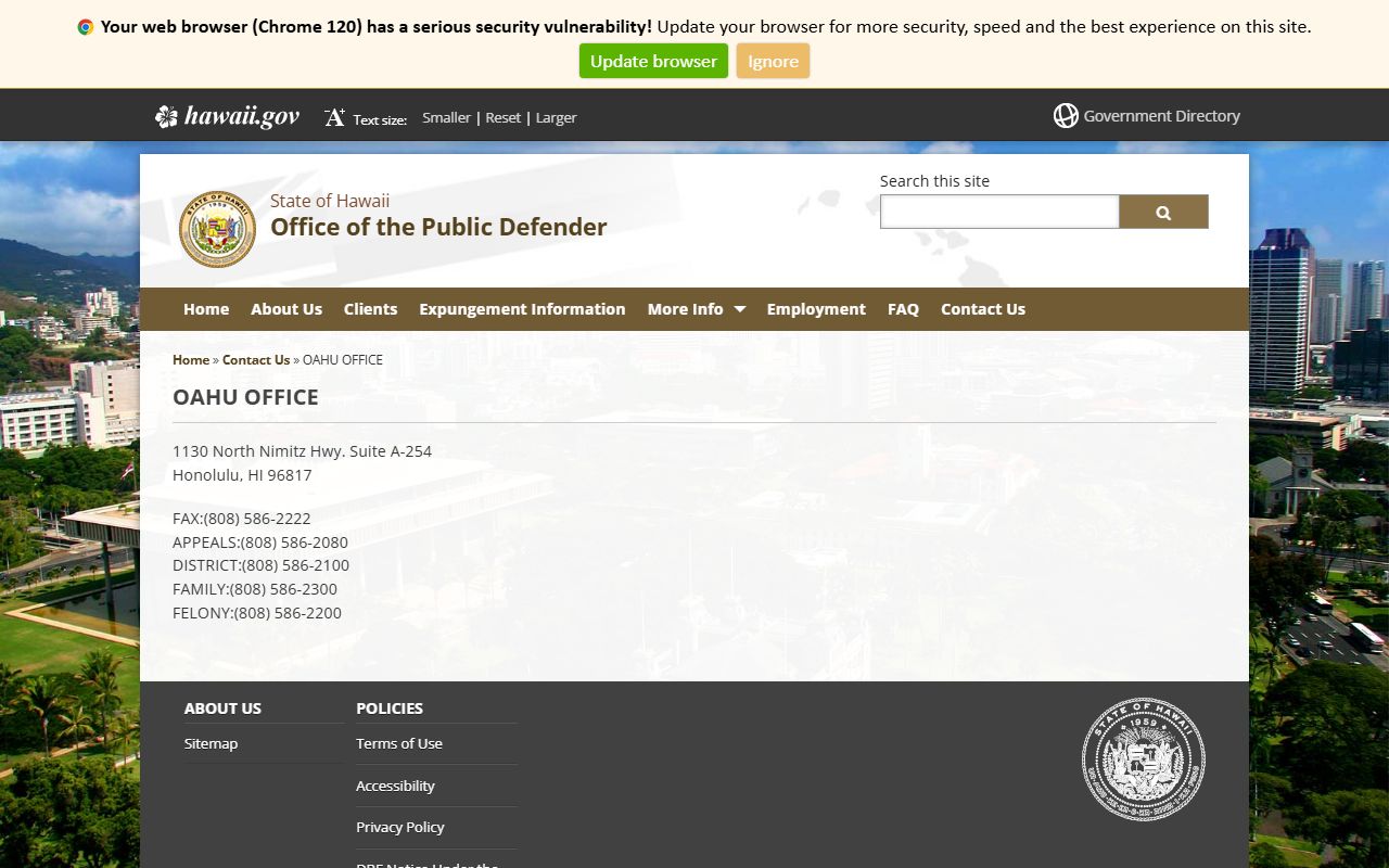 Honolulu County released inmates Oahu Public Defender office